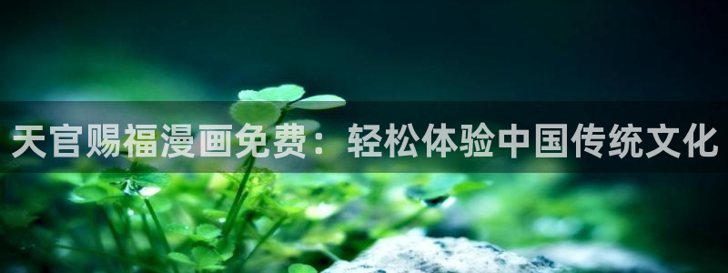 贝勒漫画官网网页：天官赐福漫画免费：轻松体验中国传统文化