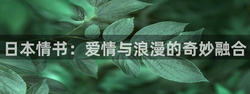 贝勒漫画全部漫画免费入口：日本情书：爱情与浪漫的奇妙融合